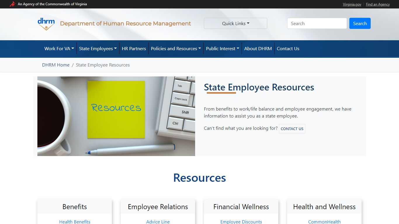 State Employee Resources - DHRMWeb